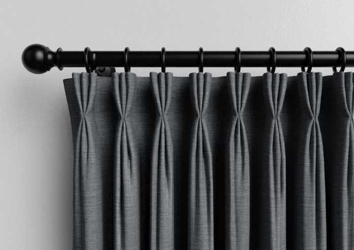 Stockholm, Anthracite - Made to Measure Curtains - Image 11